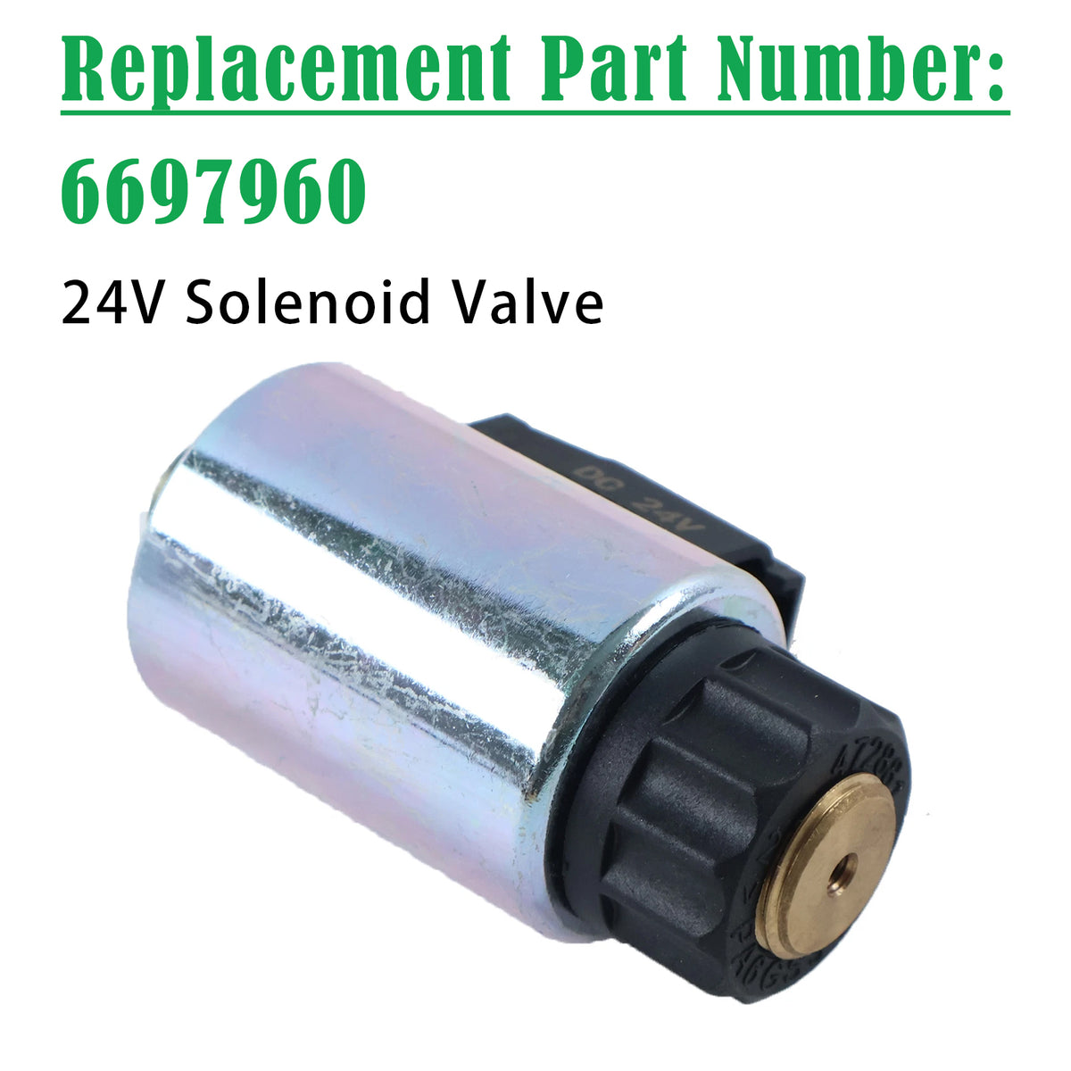 Bobcat Loader T740 Solenoid Valve 24V 6697960 Generic