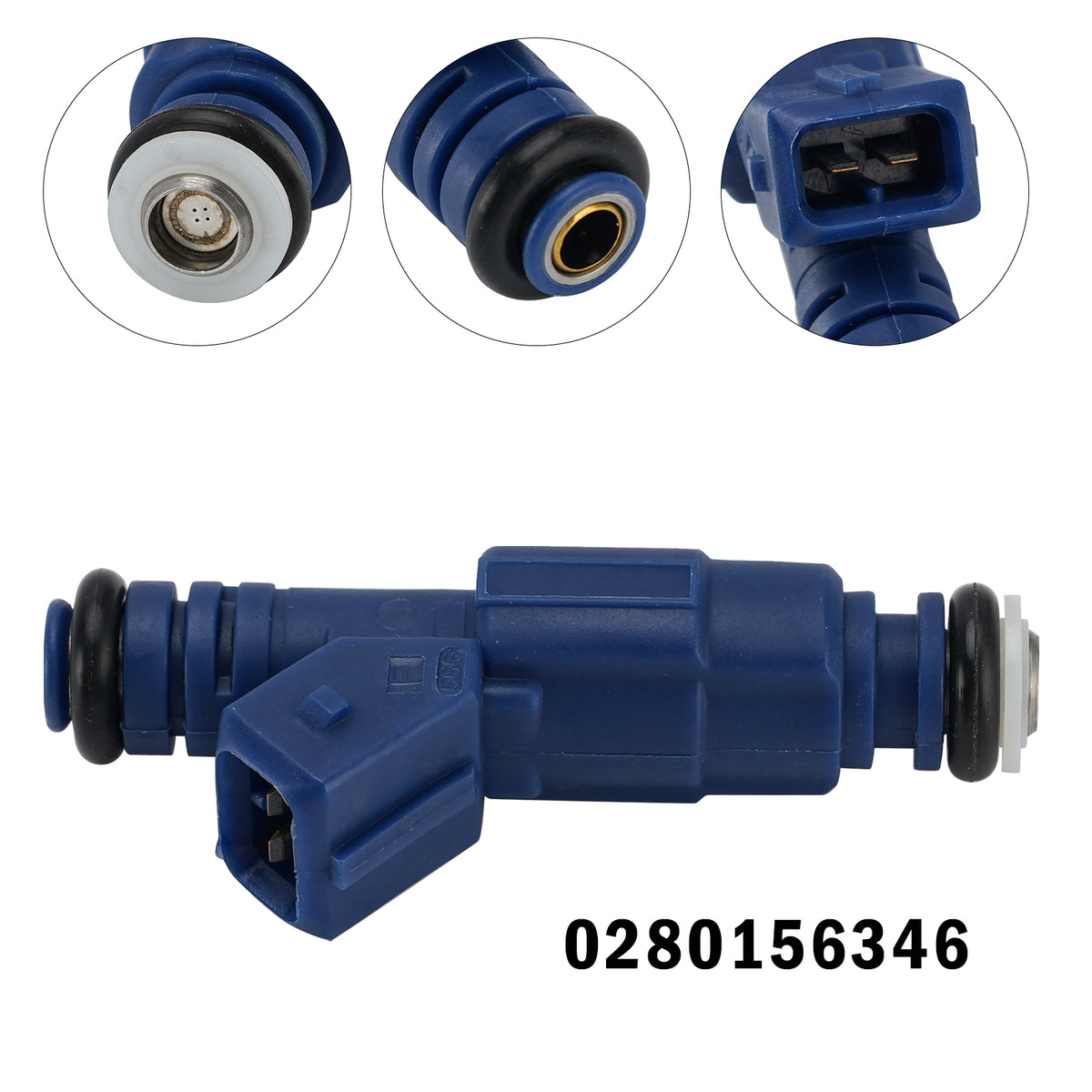 1992-1999 Bertone Freeclimber 2 1Pcs Fuel Injector 0280156346 Generic