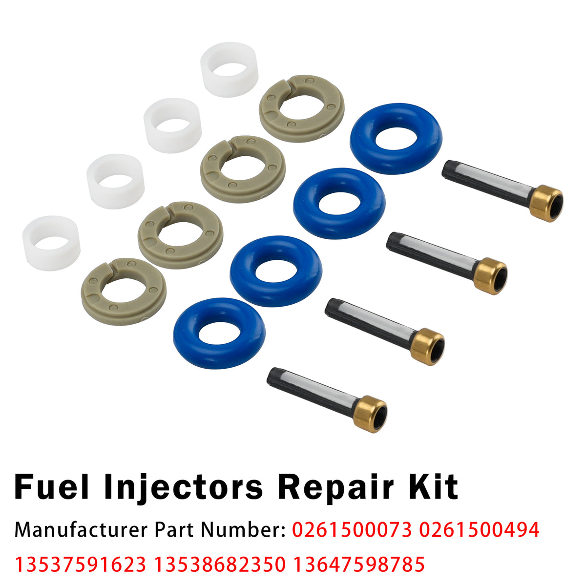 2010-2016 Mini Cooper 1.6L Fuel Injector Seal O-Ring 0261500494 13537591623 Generic