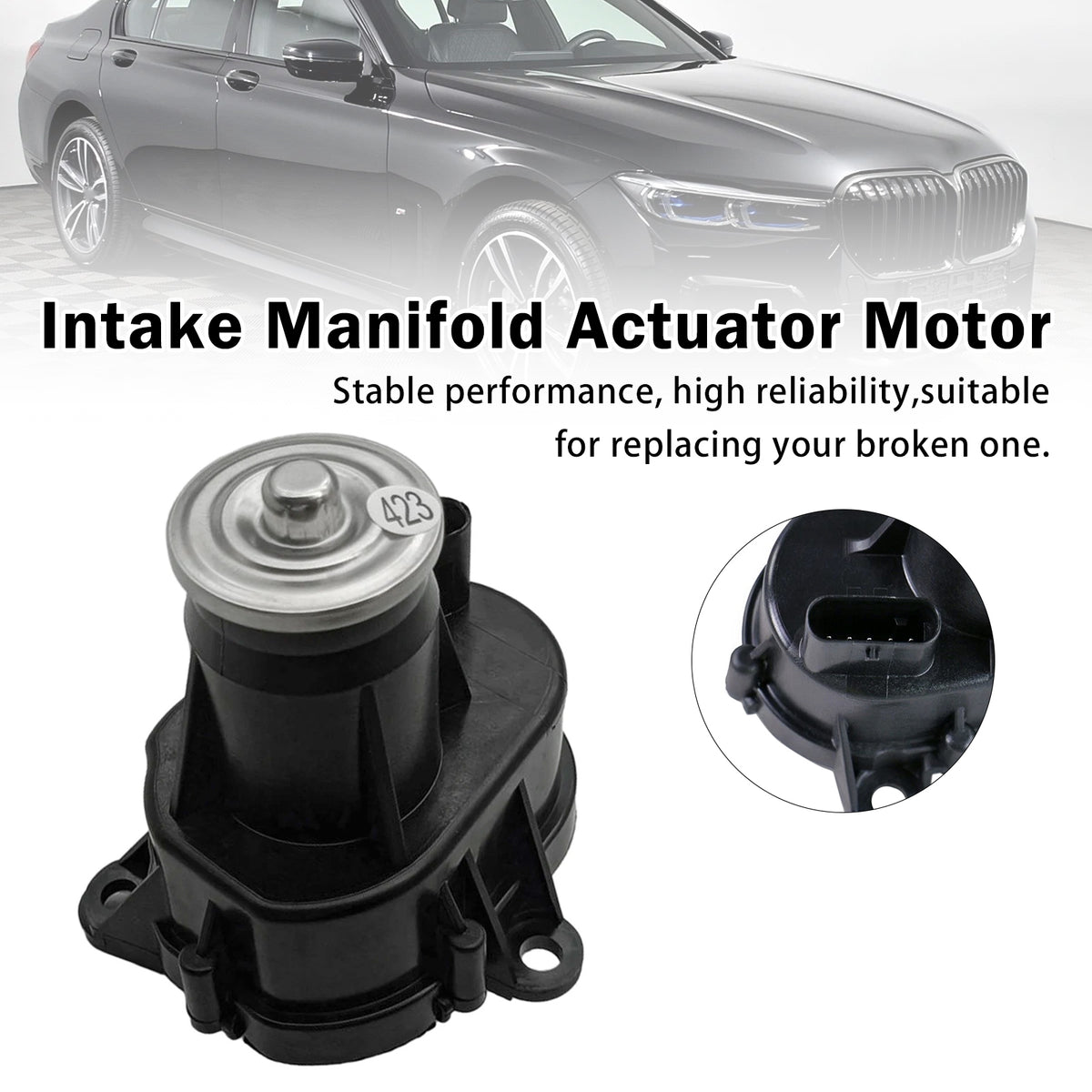 2018-2020 BMW X4 G02/F98 3.0D/M40d Mild Hybrid Intake Manifold Actuator Motor 11617804744 11618575534 Generic