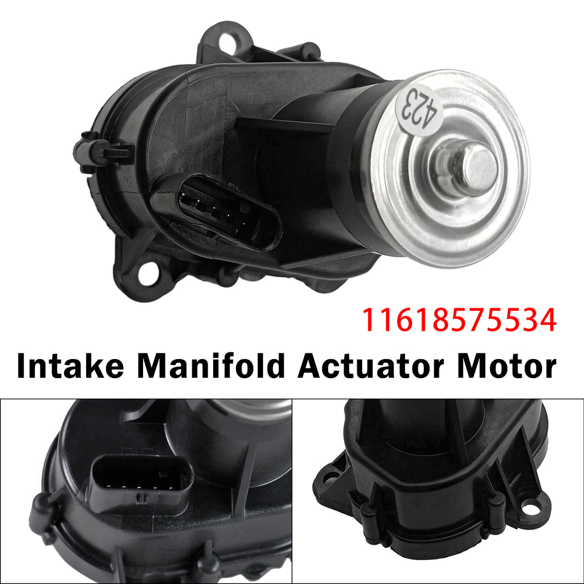 2009-2015 BMW X1 E84 2.0D Intake Manifold Actuator Motor 11617804744 11618575534 Generic