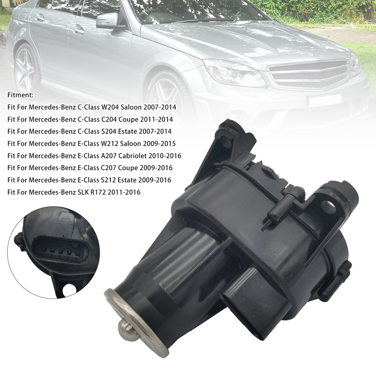 2009-2015 Mercedes-Benz E-Class W212 Saloon Intake Manifold Actuator Motor 2711400004 A2711400004 Generic