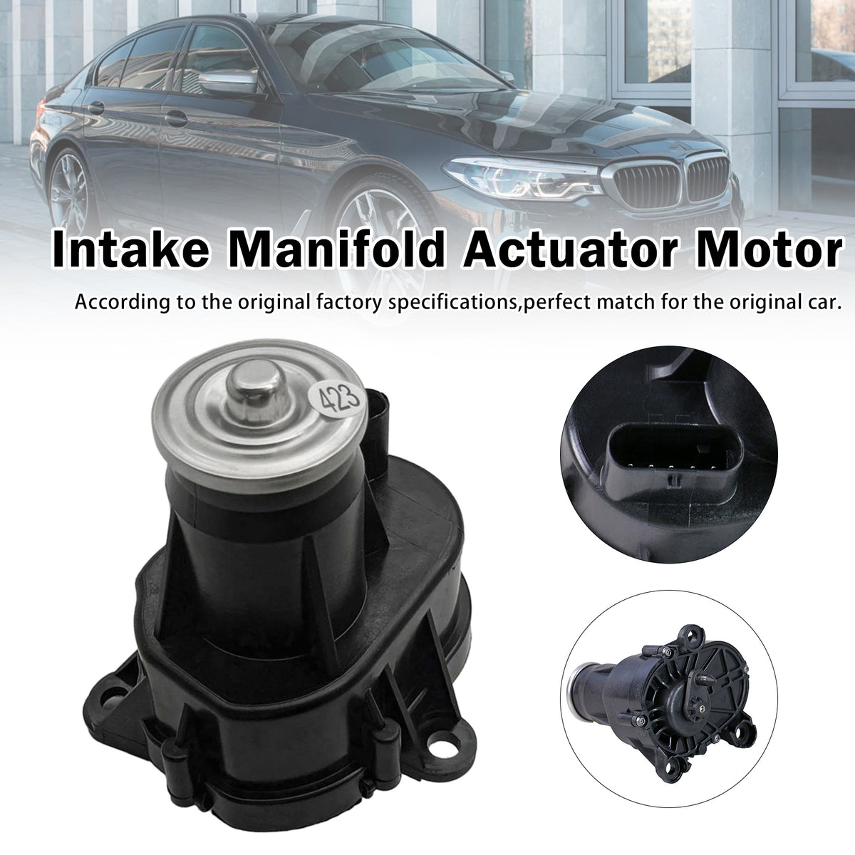 2008-2013 BMW X5 E70 3.0D/40d Intake Manifold Actuator Motor 11617804744 11618575534 Generic