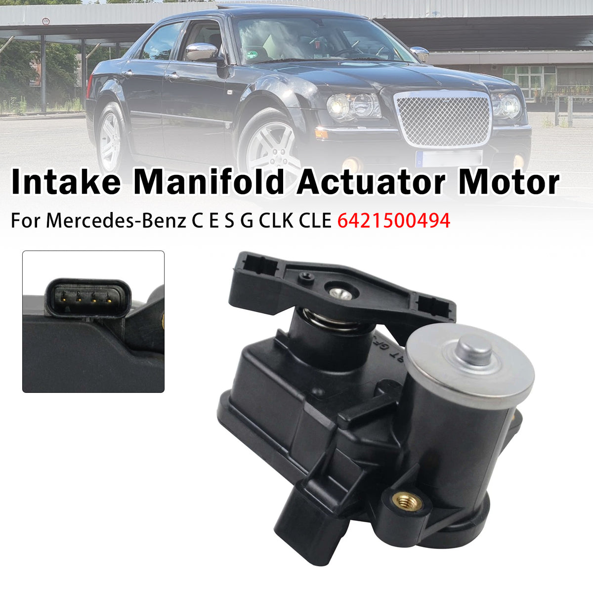 2006-2013 Mercedes-Benz Viano W639 CDI 3.0 Intake Manifold Actuator Motor 6421500494 Generic