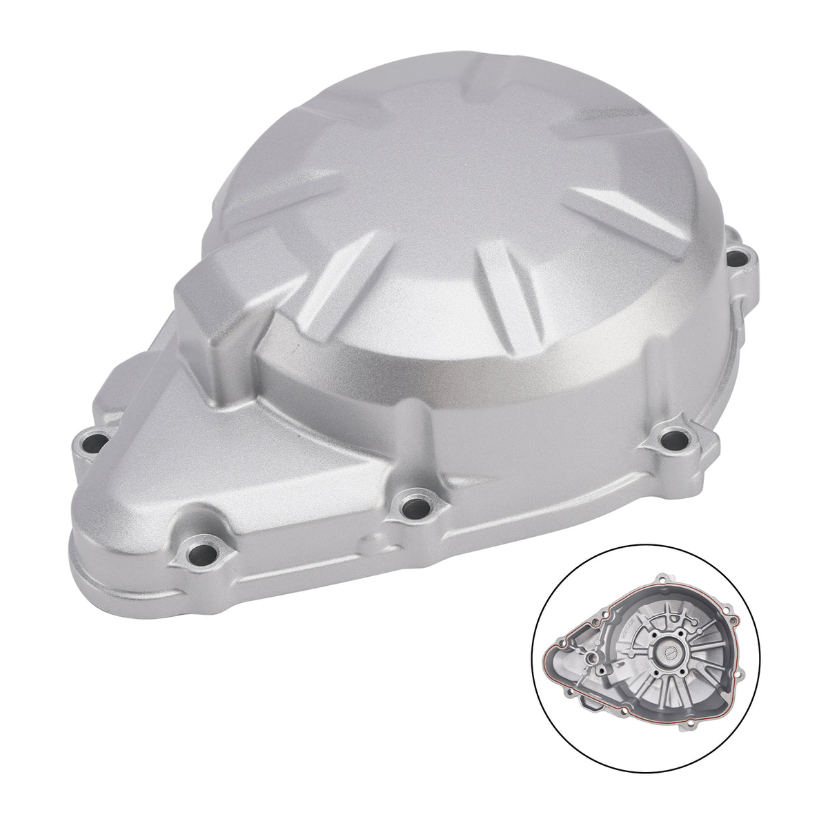 2017-2019 Kawasaki Z900 Engine Cylinder Head Guards Silver Cover Protector Generic