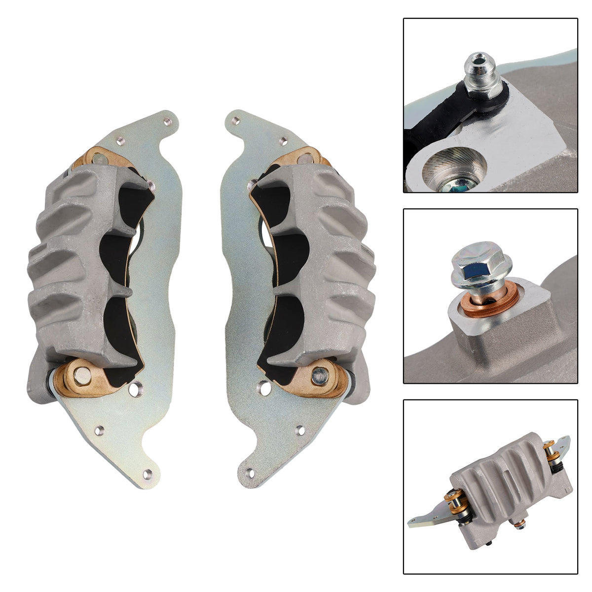 2022 Polaris RZR PRO XP ULTIMATE ROCKFORD FOSGATE LE (R01) Front Left Brake Caliper Assembly 1913239 1913240 Generic