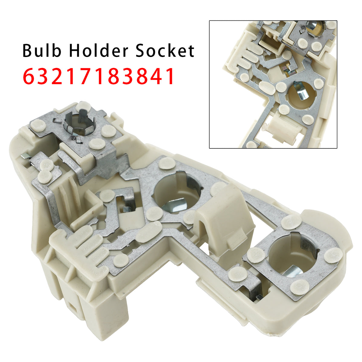 2005-2008 BMW 3 Series E90(Sedan) (Pre-LCI) Rear Left Bulb Holder Socket 6937475 63216937475 Generic