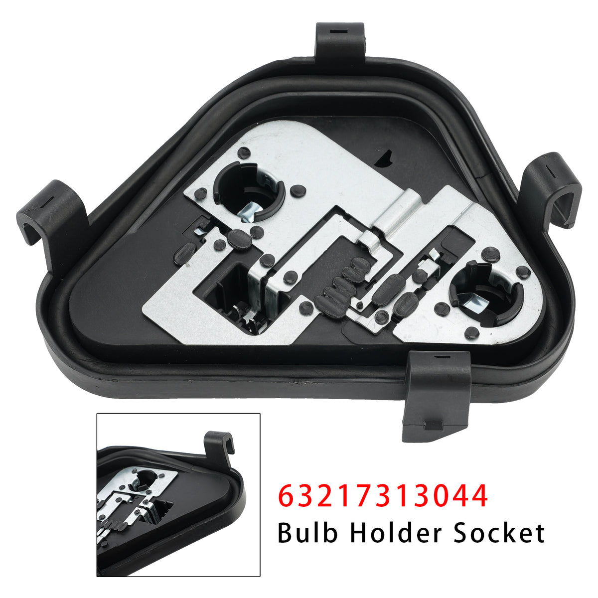 2011-2015 BMW 3 SERIES F30 F80 Sedan (PRE-LCI) Rear Right Bulb Holder Socket 63217313044 Generic