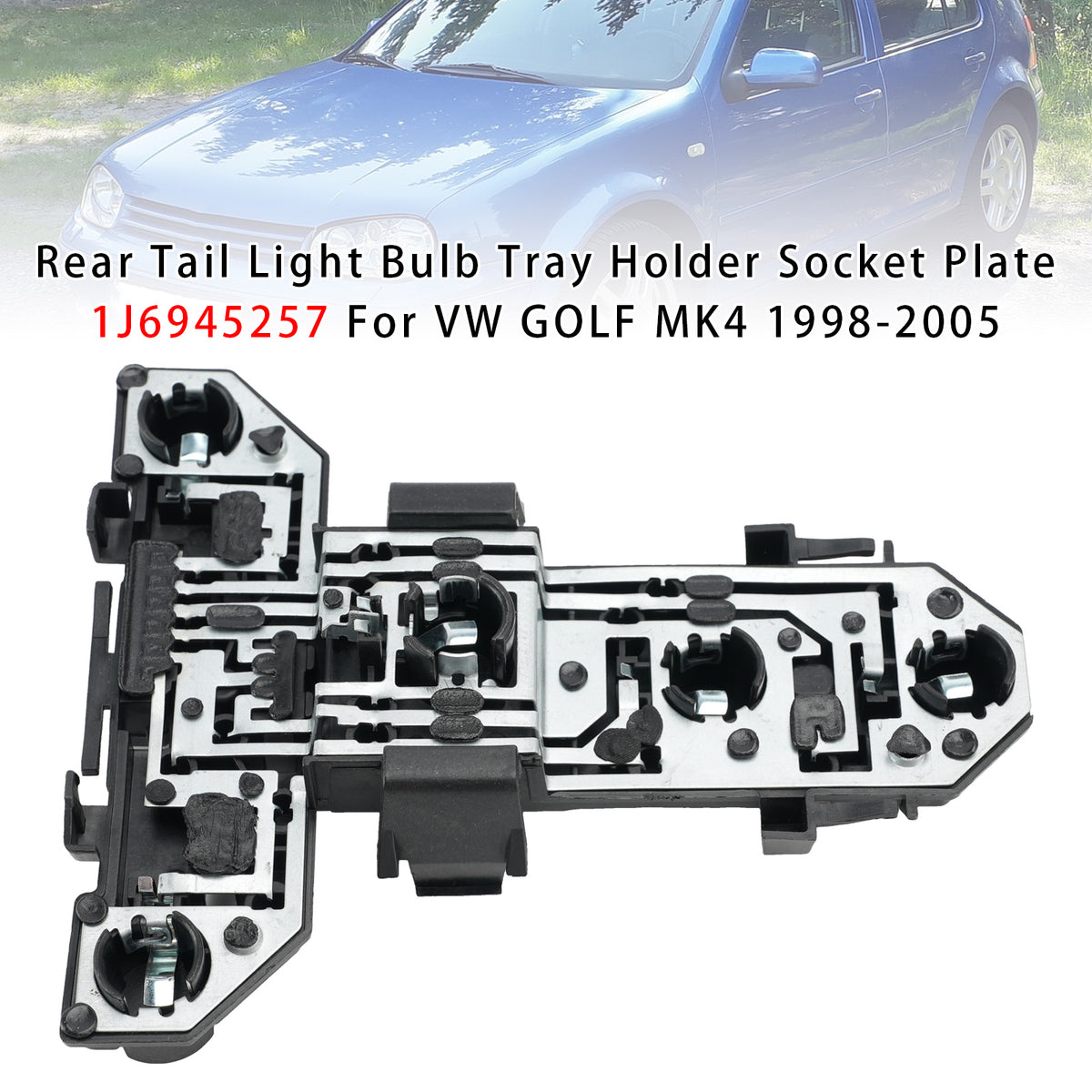 1998-2005 VW GOLF MK4 Rear Tail Light Bulb Tray Holder Socket Plate 1J6945257 Generic