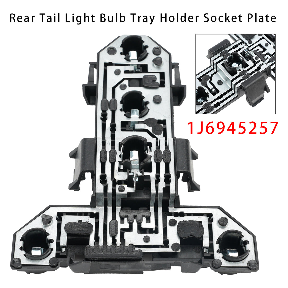 1998-2005 VW GOLF MK4 Rear Tail Light Bulb Tray Holder Socket Plate 1J6945257 Generic