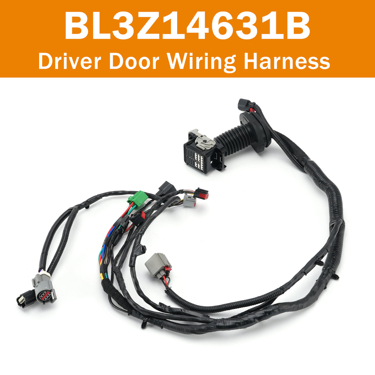 2011-2013 F-150 Driver Door Wiring Harness BL3Z14631B BL3Z-14631-B Generic