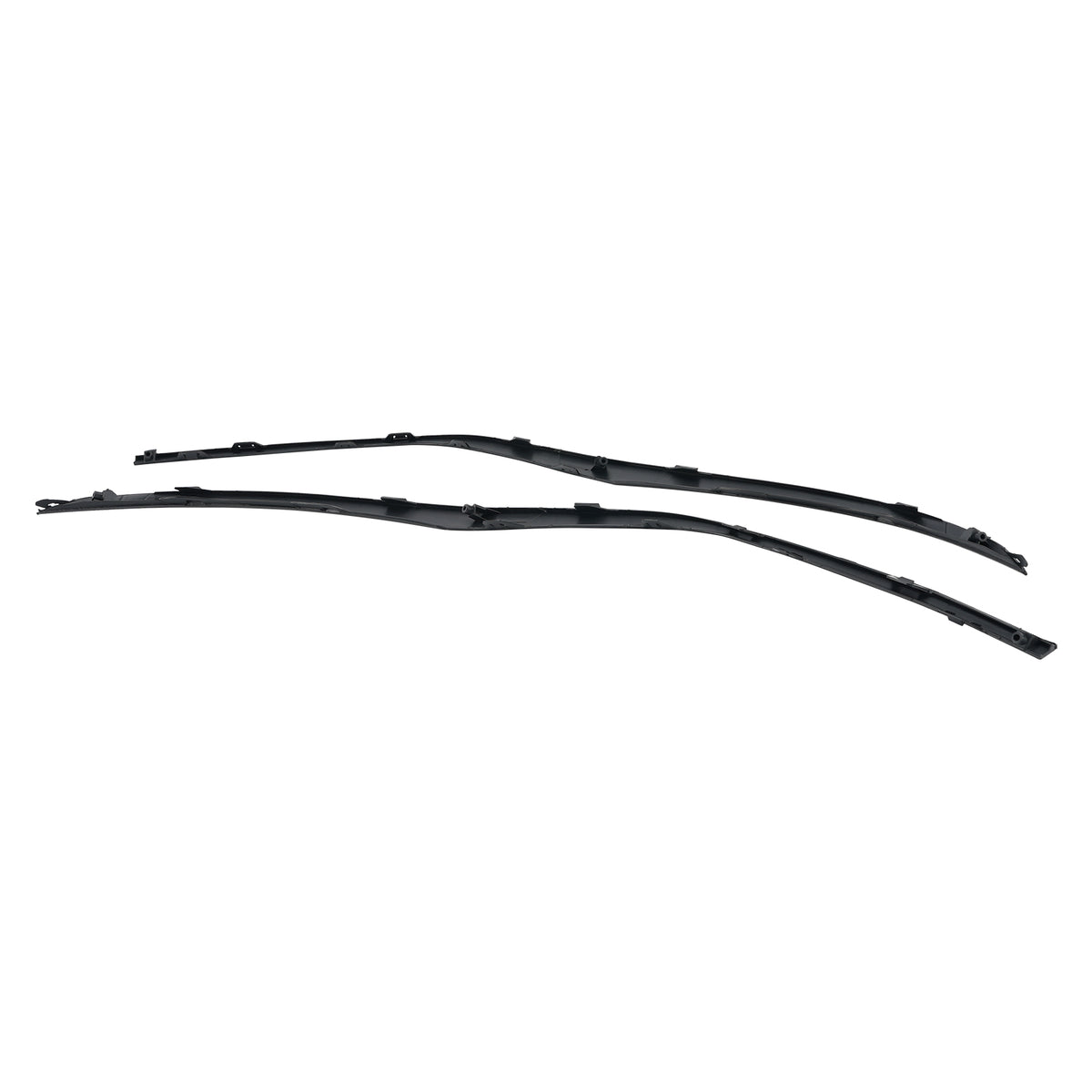2024 Hyundai Elantra Blue Hybrid Pair Front Bumper Trim Moldings Left & Right 86595AABA0 86596AABA0 Generic