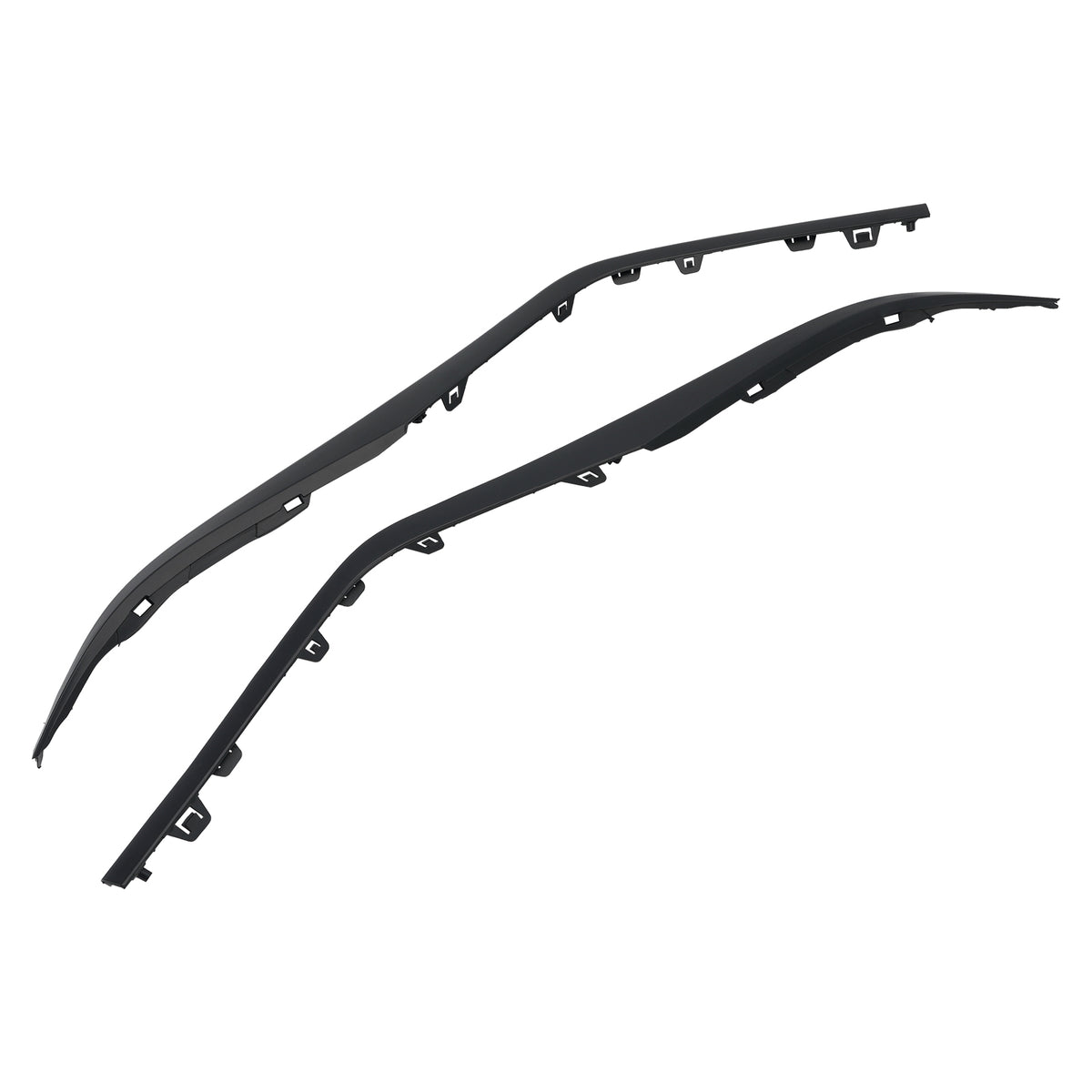 2024-2025 Hyundai Elantra Luxury Pair Front Bumper Trim Moldings Left & Right 86595AABA0 86596AABA0 Generic