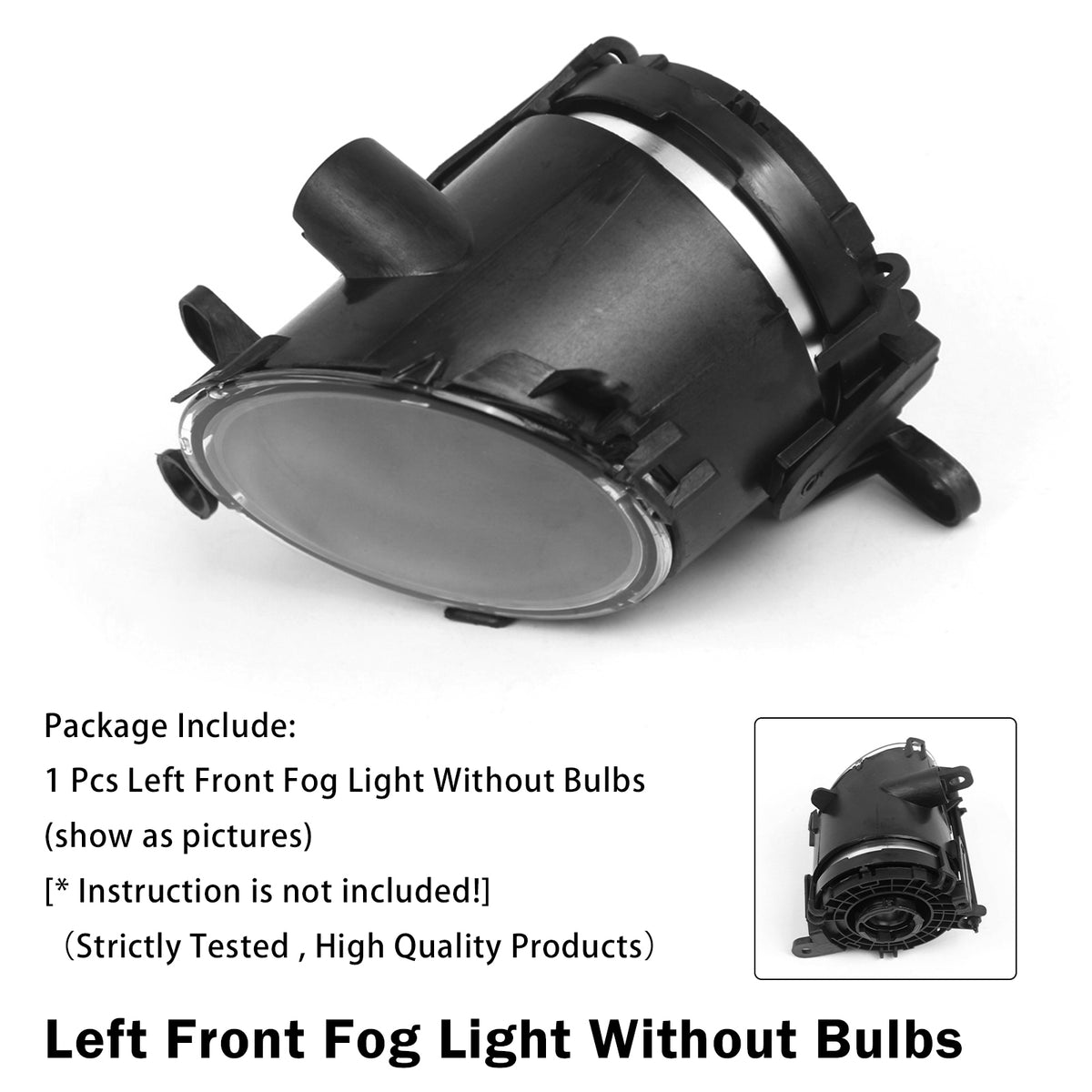 2011-2020 Vauxhall Astra Left Front Fog Light Lamp 22865974 1710213 Generic