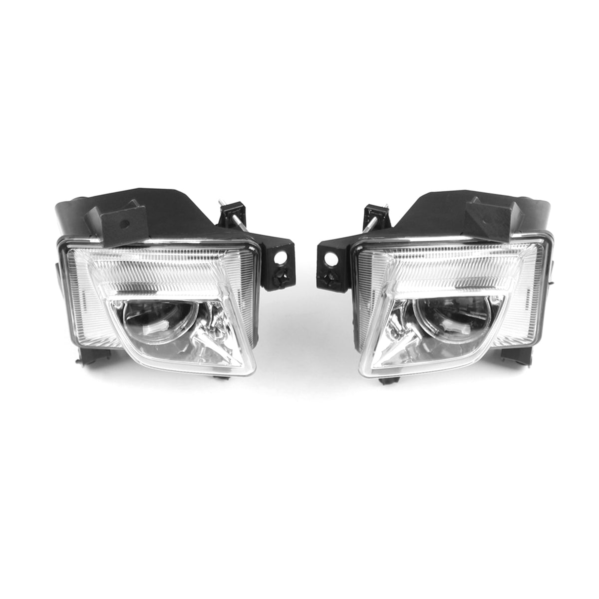 2003-2008 Opel Vectra C Pair Front Fog Light Lamp 93181409 6710038 Generic