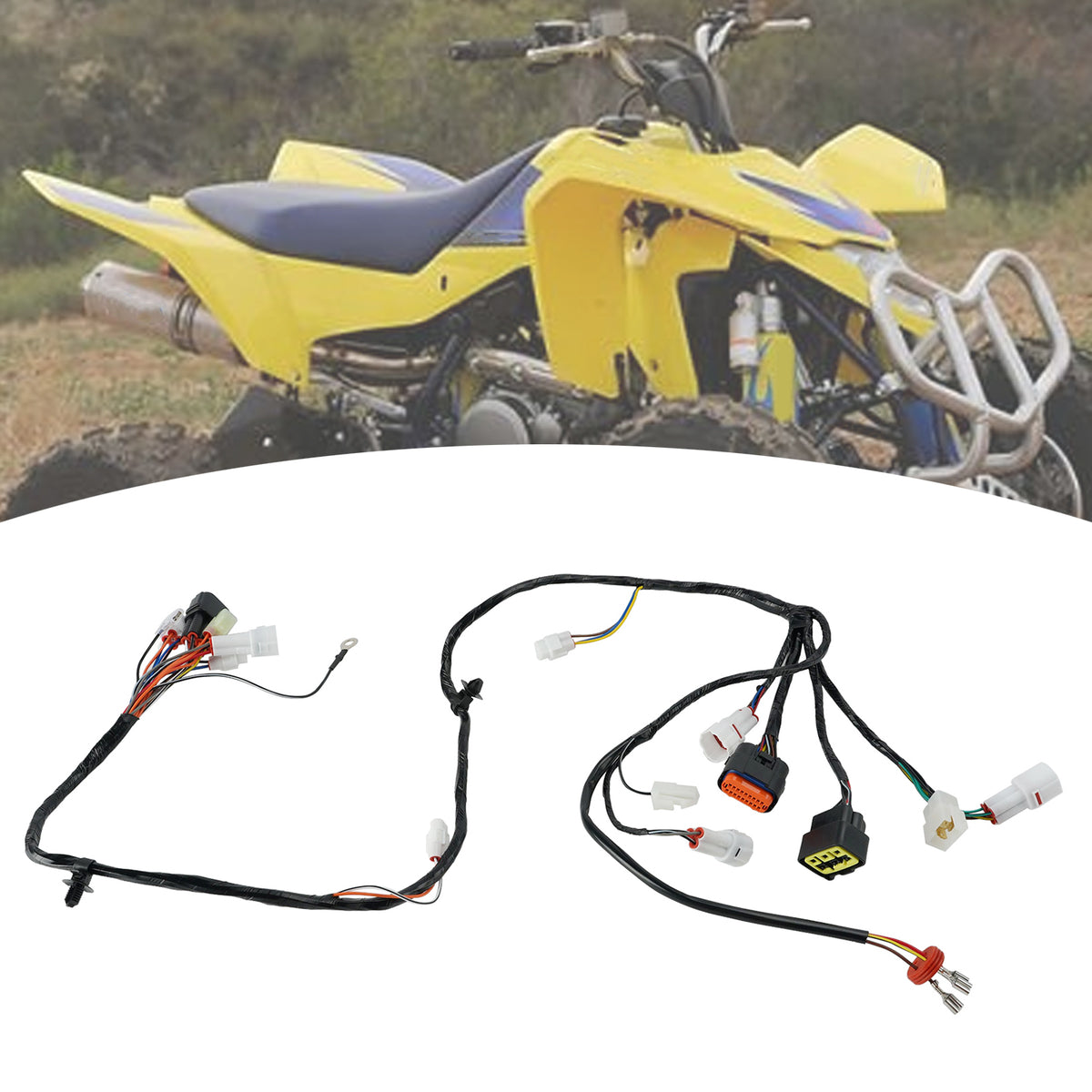 2005-2008 Suzuki QuadSport Z400 LT-Z400 LTZ400 Wiring Harness 36610-07G30 3661007G30 Generic