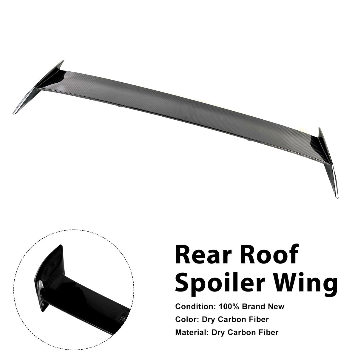 2025- Mercedes Benz G-Class W465 Carbon Fiber Rear Roof Spoiler Wing Generic
