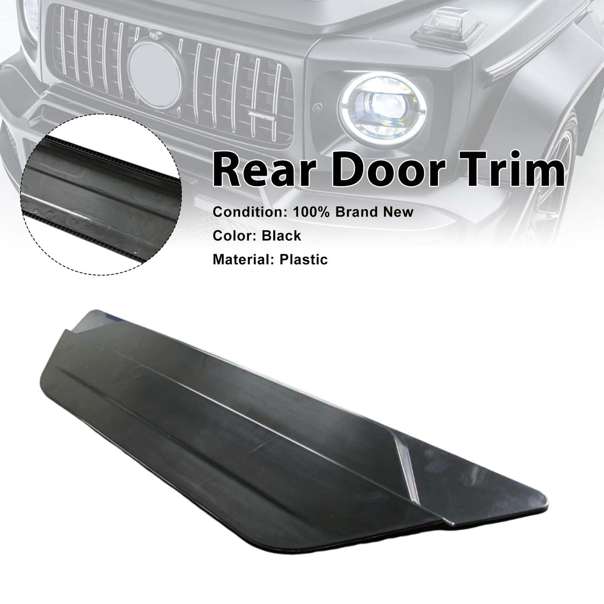 2025- Mercedes Benz G-Class W465 Spare Tire Mount Holes Cover Generic