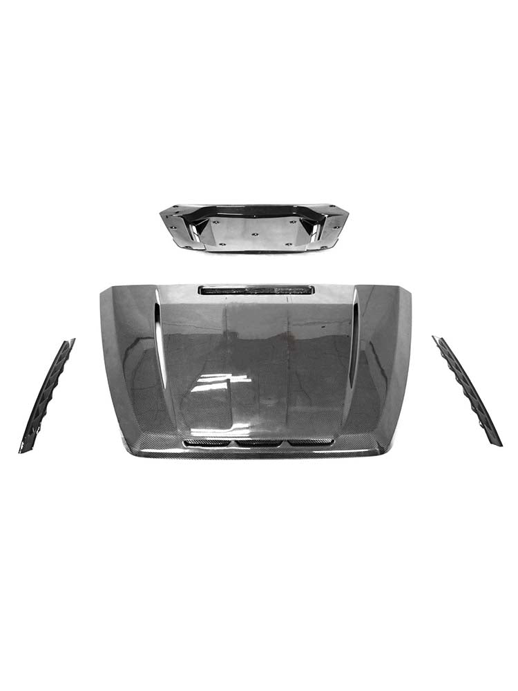 2019-2023 Mercedes Benz G-Class W464 W463A Carbon Fiber Shark Style Front Hood Panel Generic