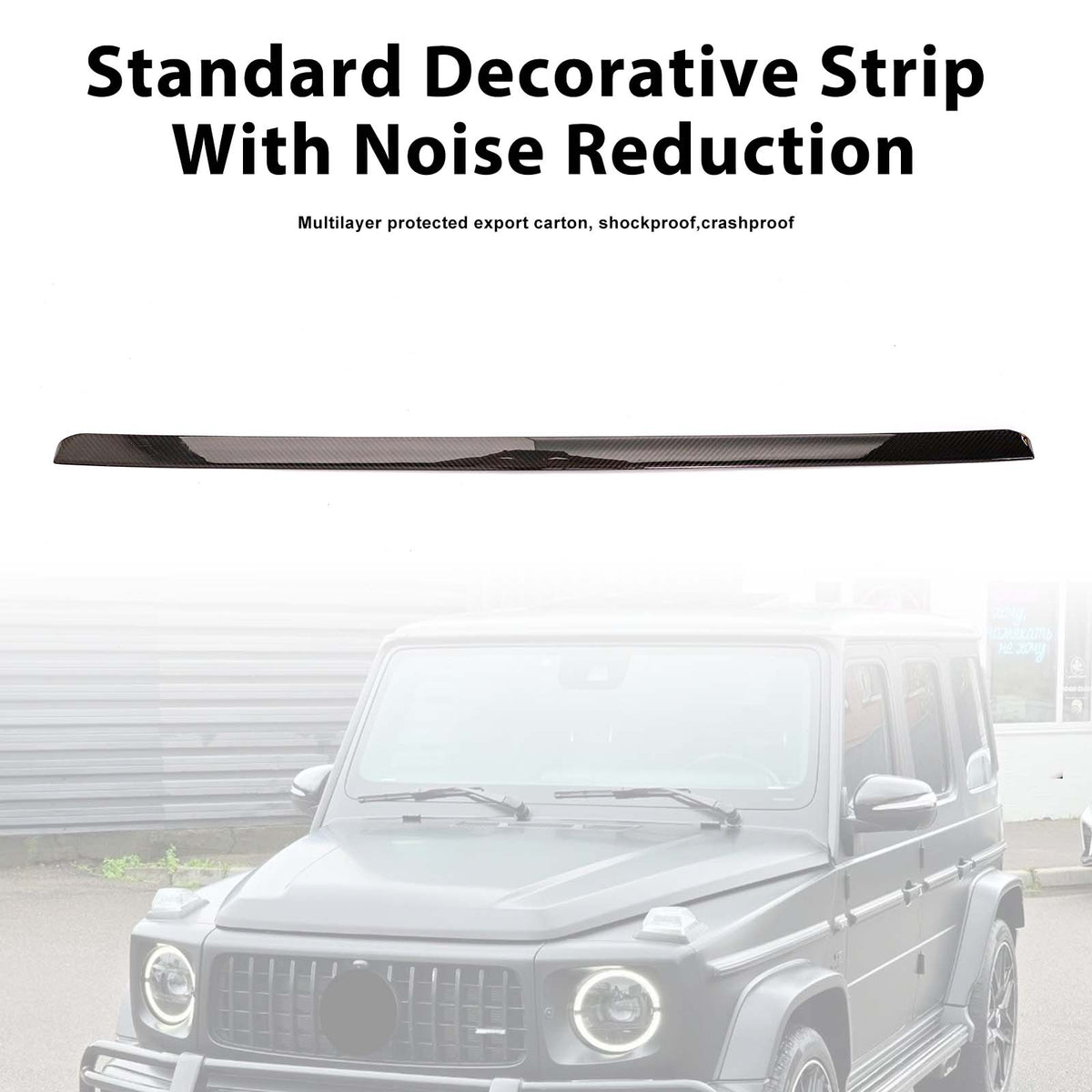 2019-2023 Mercedes Benz G-Class W464 W463A 25 style Standard Decorative Strip With Noise Reduction Generic