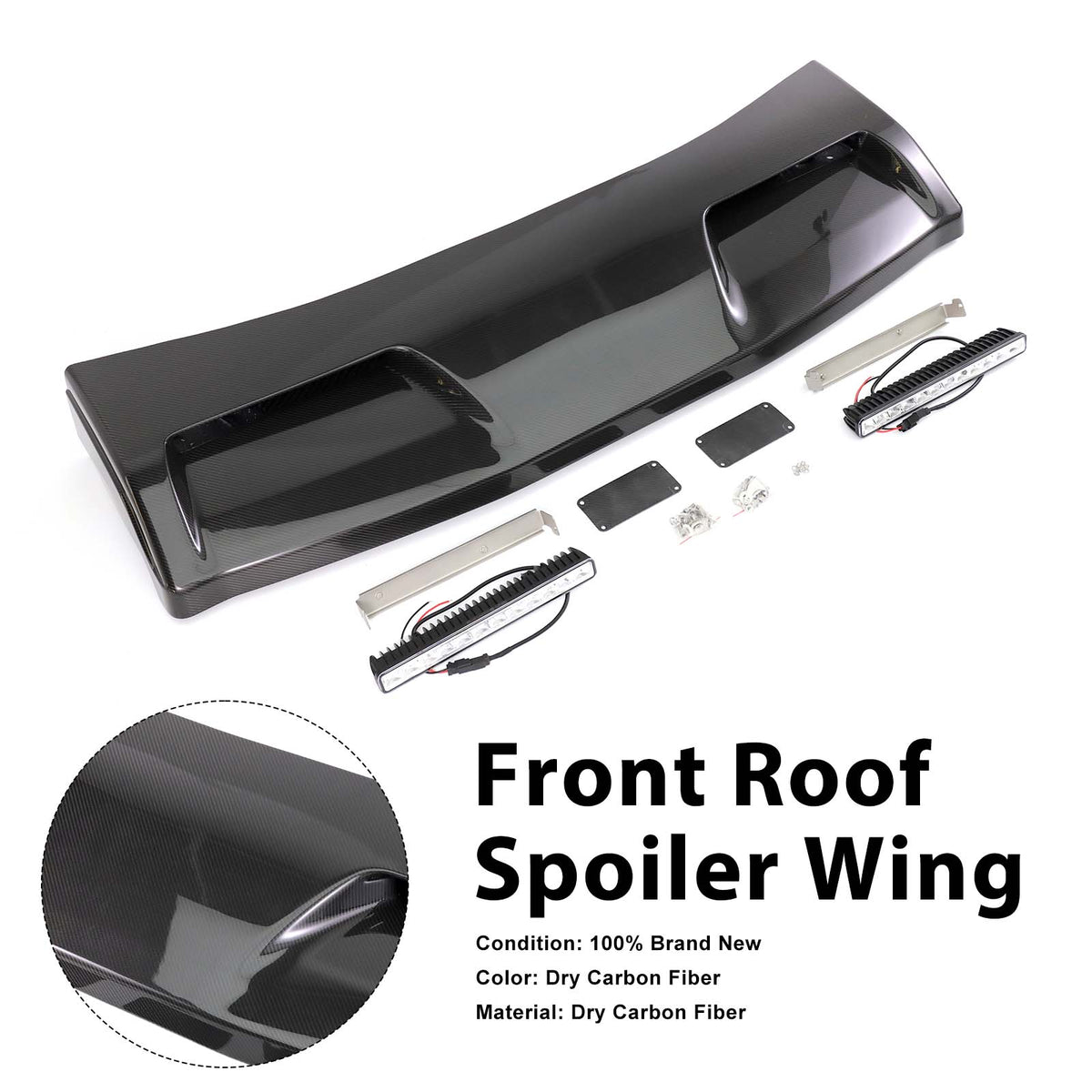 2025- Mercedes Benz G-Class W465 Even Style Front Roof Spoiler Wing Generic