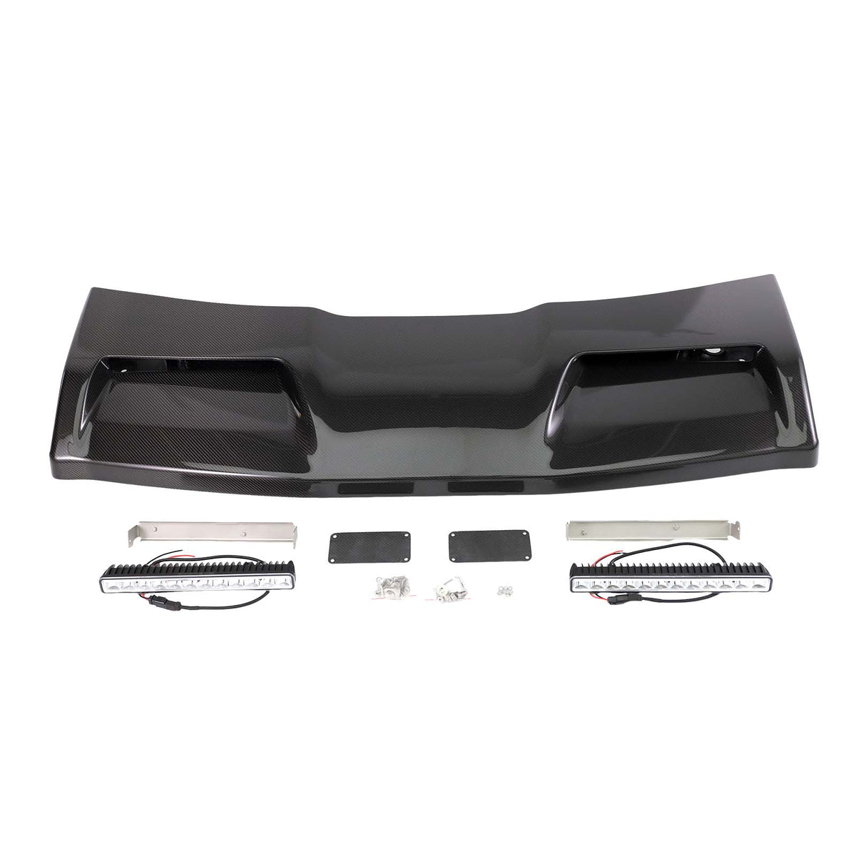 2019-2023 Mercedes Benz G-Class W464 W463A With Led Light Concave style Front Roof Spoiler Wing Generic