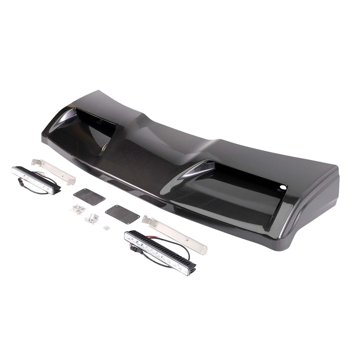 2025- Mercedes Benz G-Class W465 Concave style Front Roof Spoiler Wing Generic