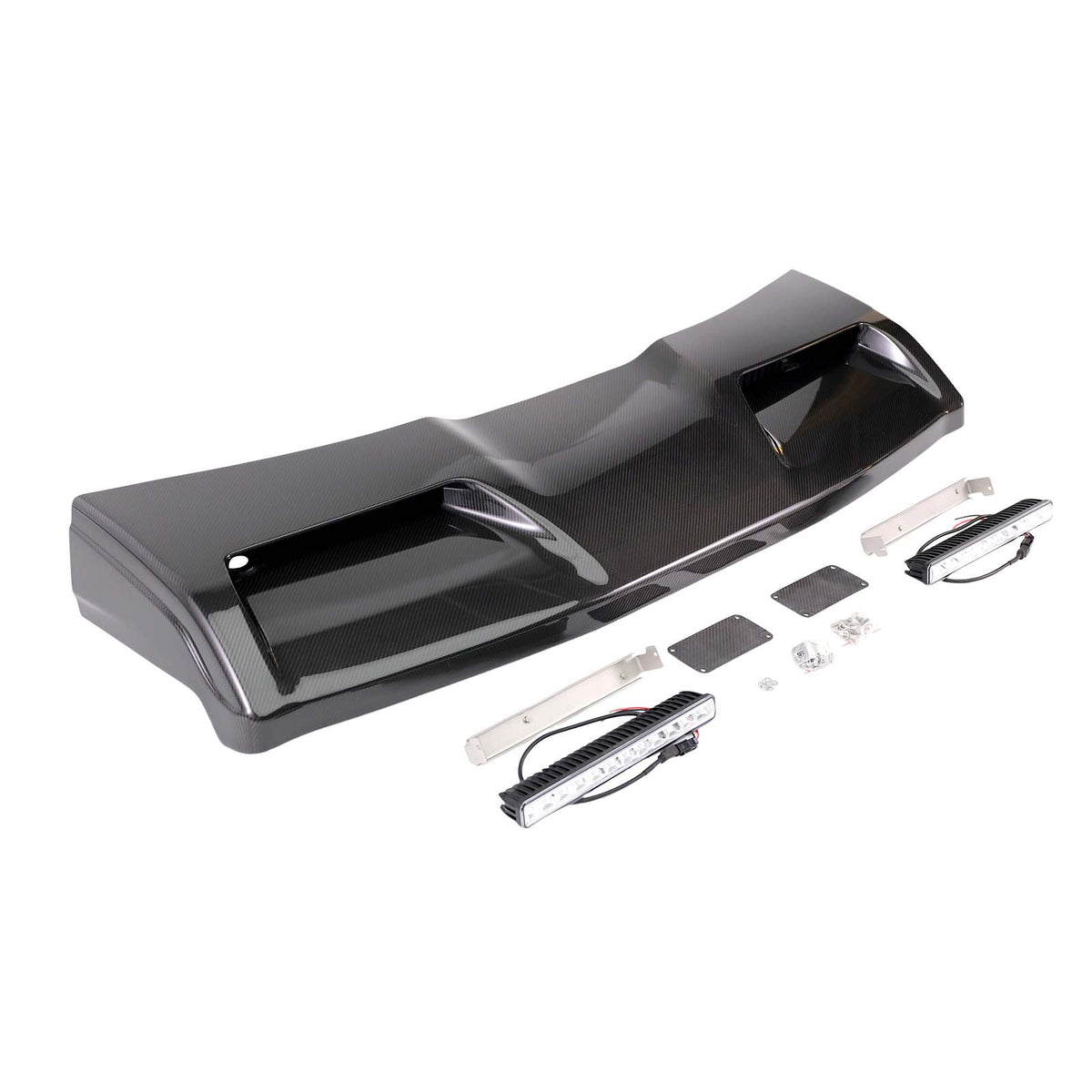 2025- Mercedes Benz G-Class W465 Concave style Front Roof Spoiler Wing Generic