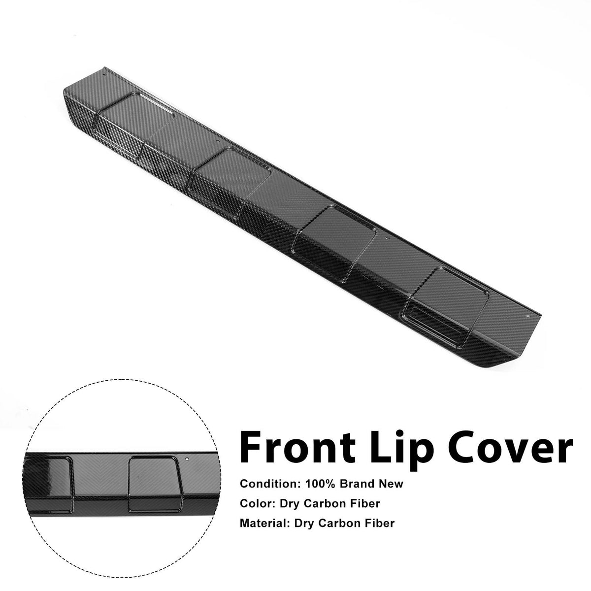 2019-2023 Mercedes Benz G-Class W464 W463A B700 B800 B900 Carbon Front Lip Cover Generic
