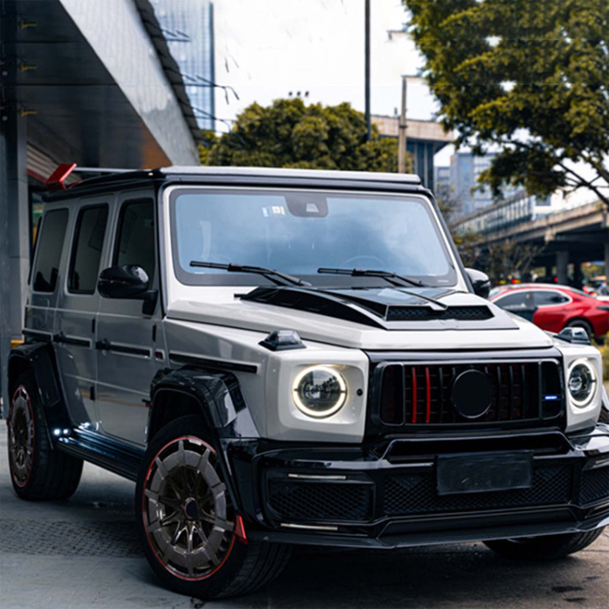 2019-2023 Mercedes Benz G-Class W464 W463A B700 B800 B900 Dry Carbon Front Grille Grill Generic