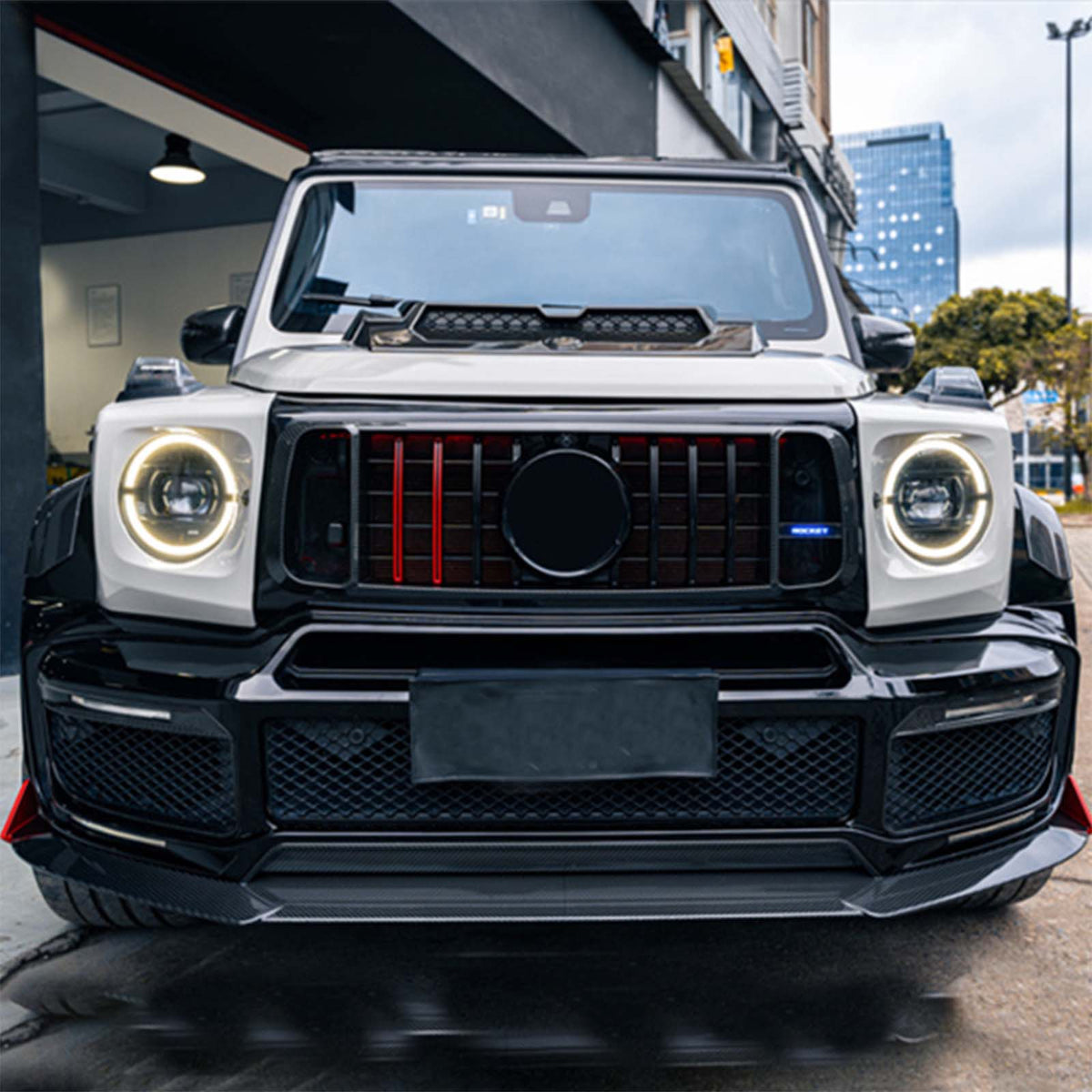 2019-2023 Mercedes Benz G-Class W464 W463A B700 B800 B900 Dry Carbon Front Grille Grill Generic