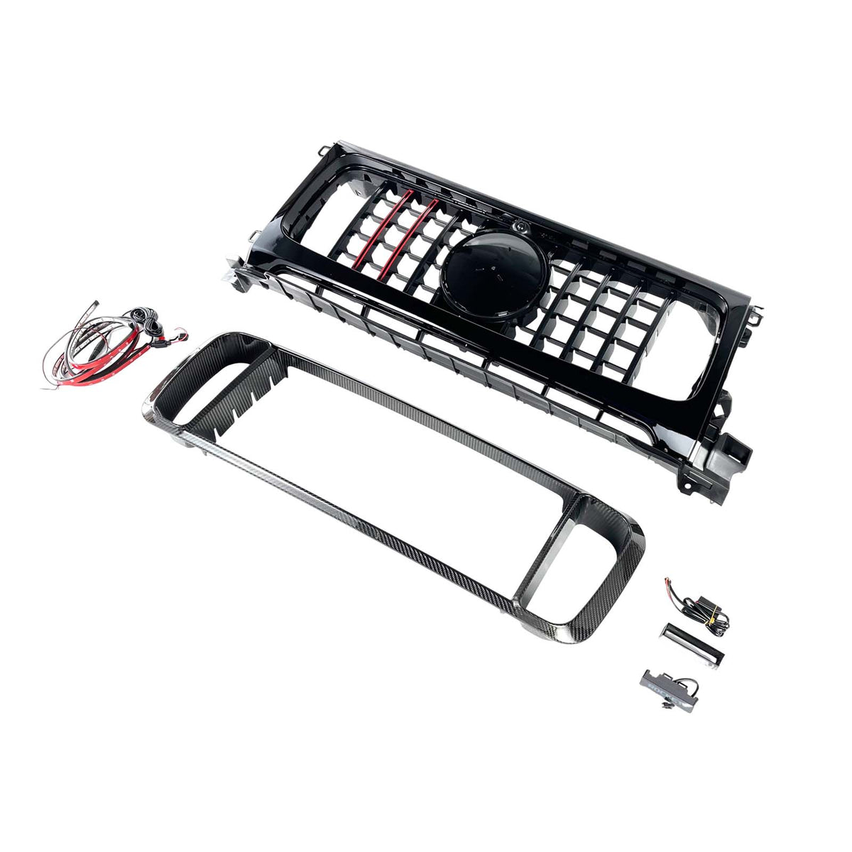 2019-2023 Mercedes Benz G-Class W464 W463A B700 B800 B900 Dry Carbon Front Grille Grill Generic