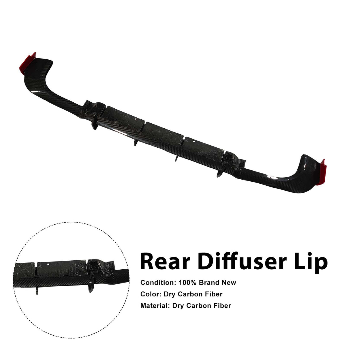 2019-2023 Mercedes Benz G-Class W464 W463A B700 B800 B900 Dry Carbon Rear Diffuser Lip Generic