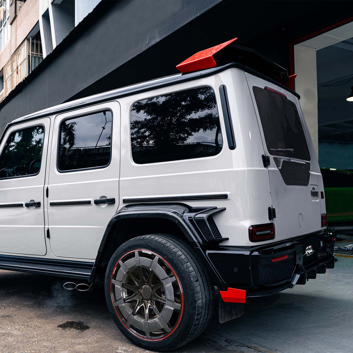 2019-2023 Mercedes Benz G-Class W464 W463A B700 B800 B900 Dry Carbon Rear Diffuser Lip Generic
