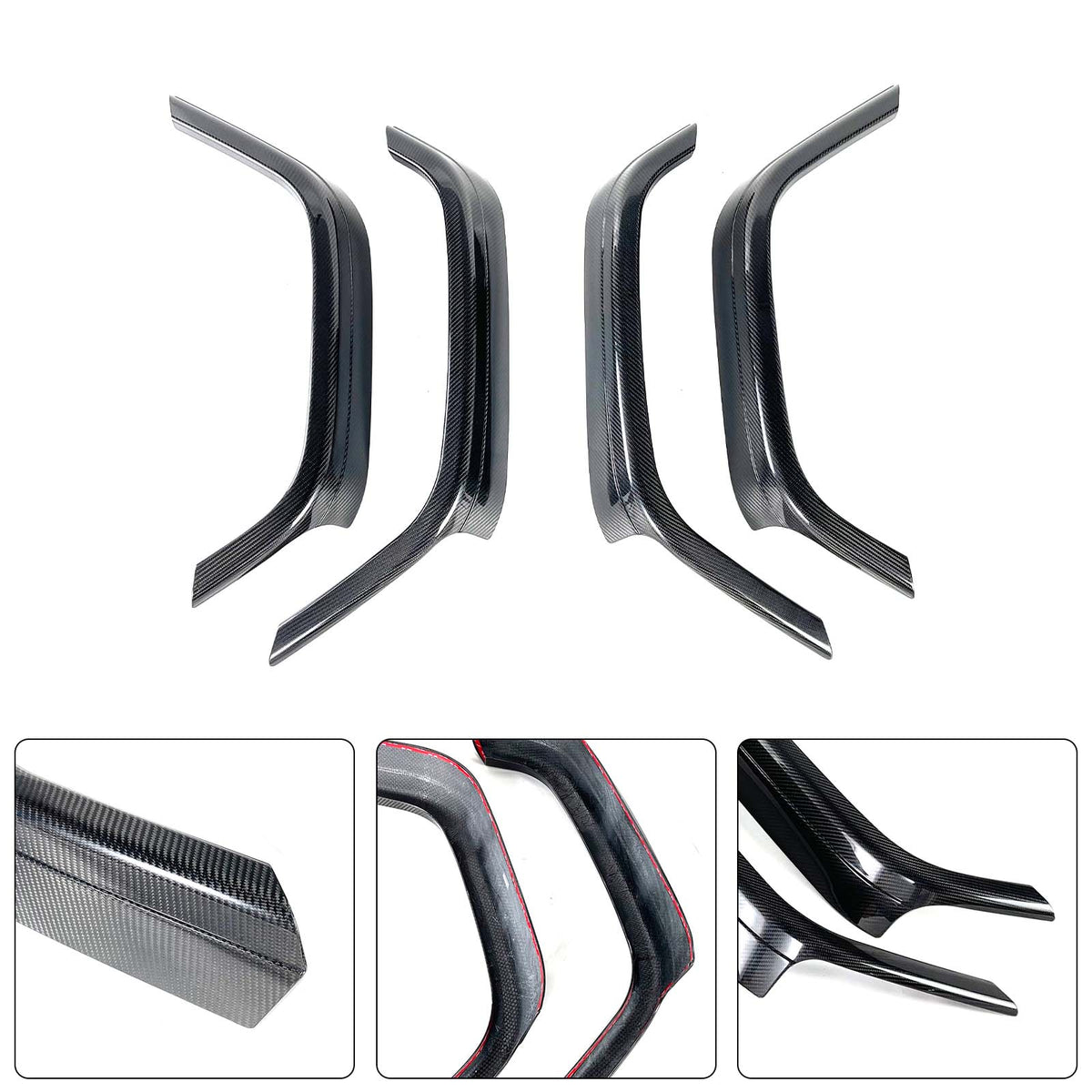 2019-2023 Mercedes Benz G-Class W464 W463A B700 B800 B900 Dry Carbon Front Rear Wheel Arches Generic