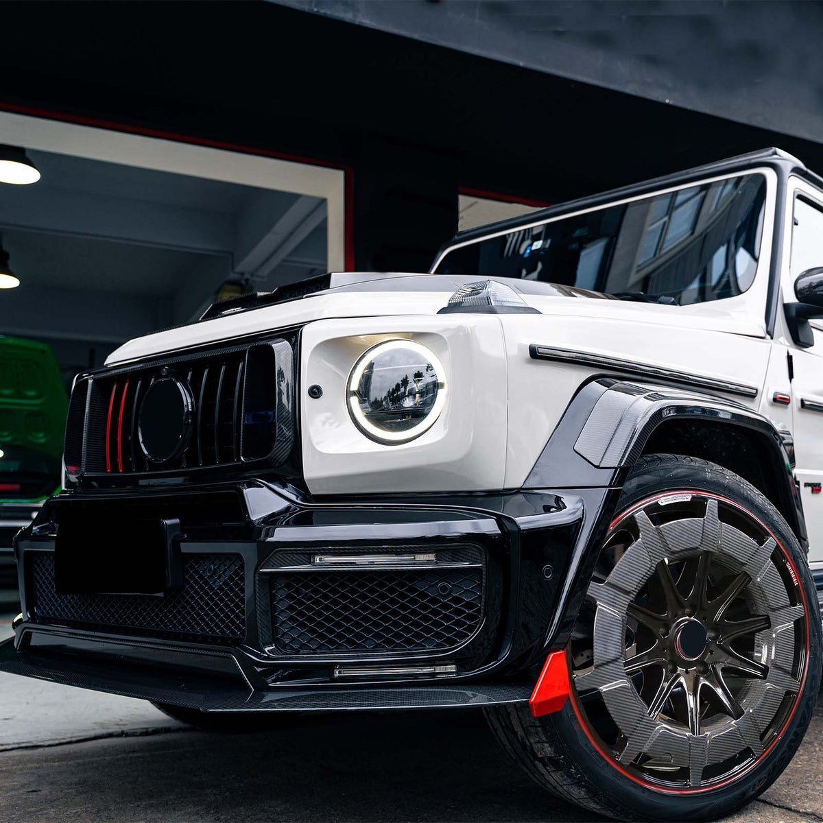 2019-2023 Mercedes Benz G-Class W464 W463A B700 B800 B900 Dry Carbon Front Rear Wheel Arches Generic