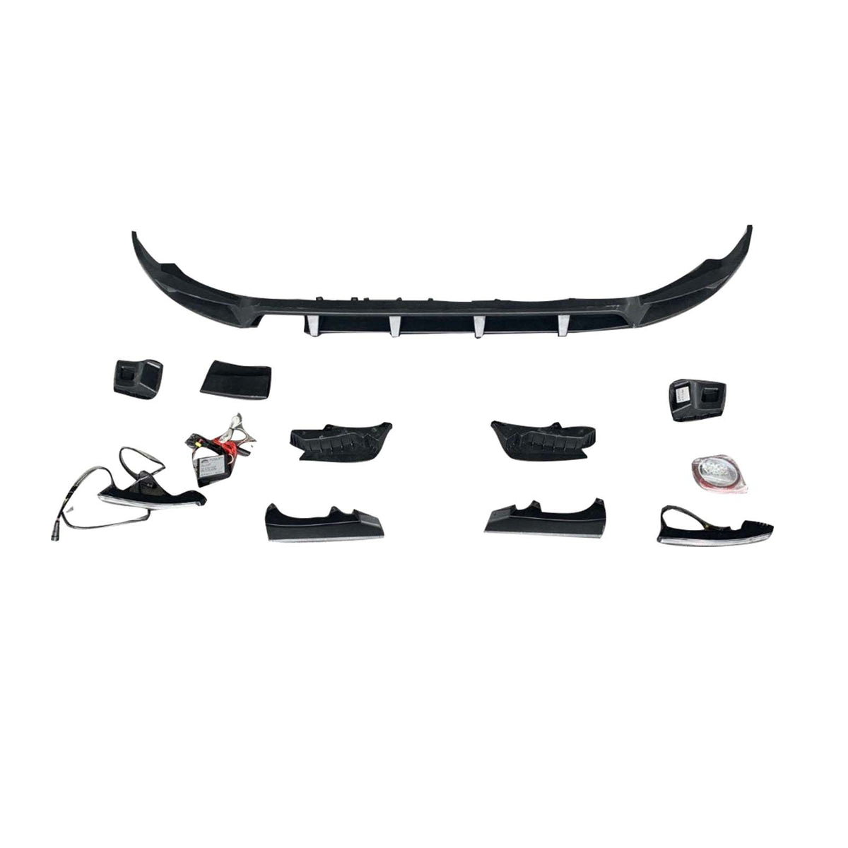 2019-2023 Mercedes Benz G-Class W464 W463A Shark Style Front Bumper Lip Generic