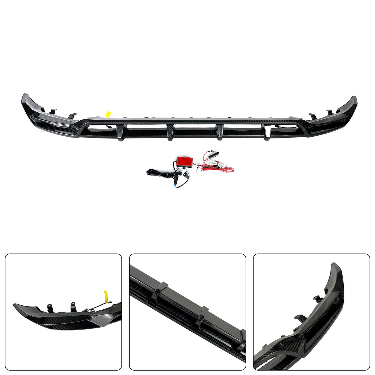 2019-2023 Mercedes Benz G-Class W464 W463A Dry Carbon Front Bumper Lip Generic