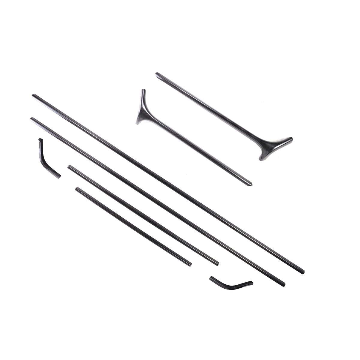 2019-2023 Mercedes Benz G-Class W464 W463A Carbon Fiber Roof Strip Trim Generic