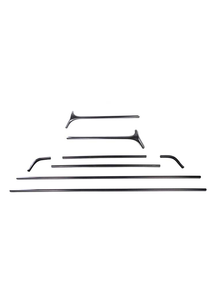 2019-2023 Mercedes Benz G-Class W464 W463A Carbon Fiber Roof Strip Trim Generic