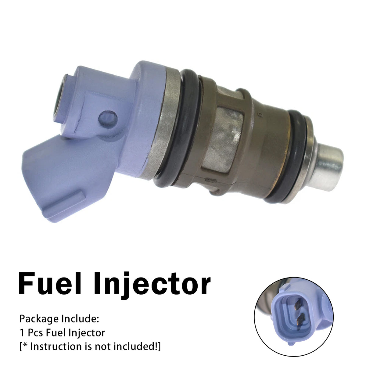 1991-1995 Toyota Previa DX 2.4L Naturally Aspirated 1Pcs Fuel Injector 23250-76010 FJ181 Generic