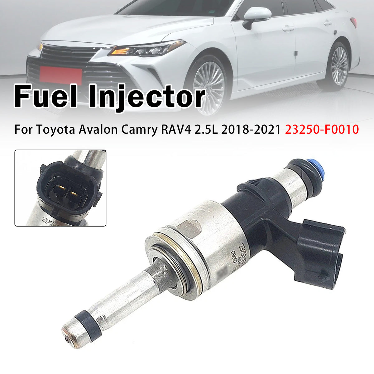 2020 Toyota Highlander Hybrid 2.5L 1Pcs Fuel Injector 23209-25010 23250-52010 Generic