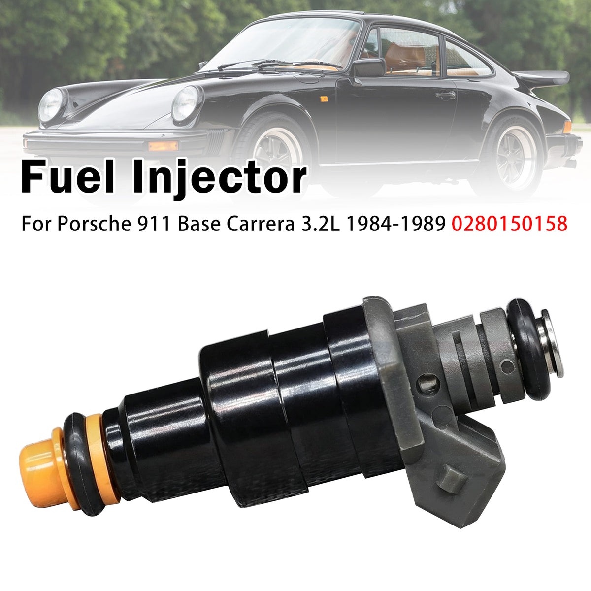 1987-1988 Porsche 944 S 2.5L DOHC NA 1Pcs Fuel Injector 930 606 120 00 FJ11 Generic