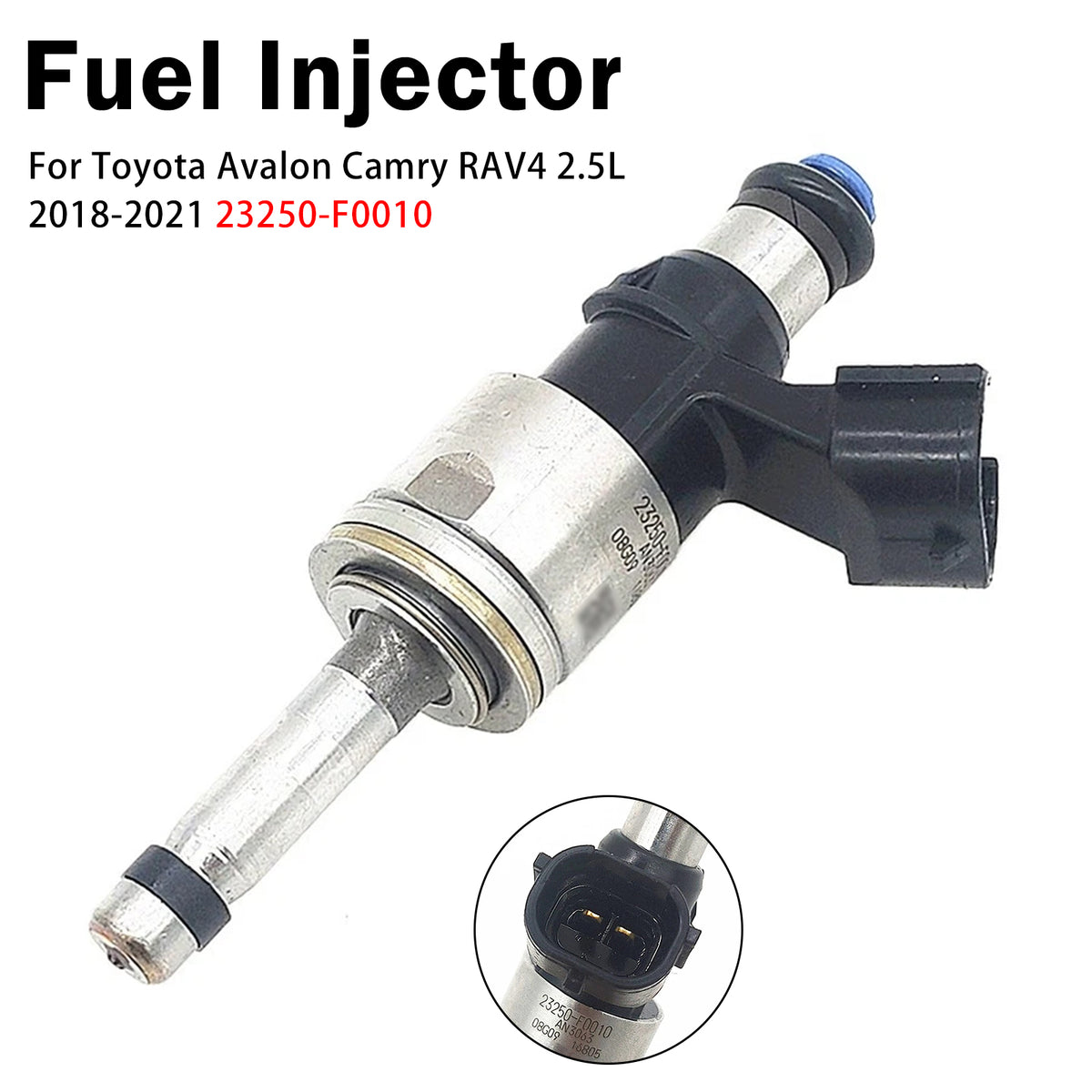 2020 Toyota Highlander Hybrid 2.5L 1Pcs Fuel Injector 23209-25010 23250-52010 Generic