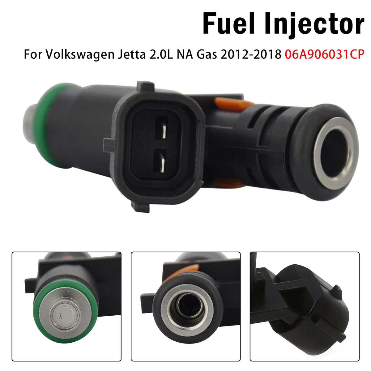 2012-2015 Seat Ibiza 2.0L Naturally Aspirated Gas 2003 1Pcs Fuel Injector 06A906031CP Generic
