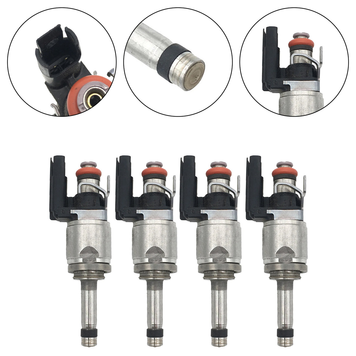2015-2022 Volvo S60 T5 T6 T8 2.0L L4 4Pcs Fuel Injector 31478608 31336653 Generic