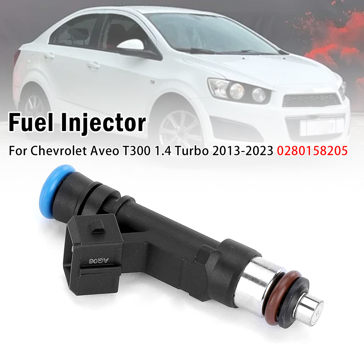 2010-2017 Opel Meriva B S10 1.4 LPG Petrol MPV 1Pcs Fuel Injector 62711 0280158205 Generic