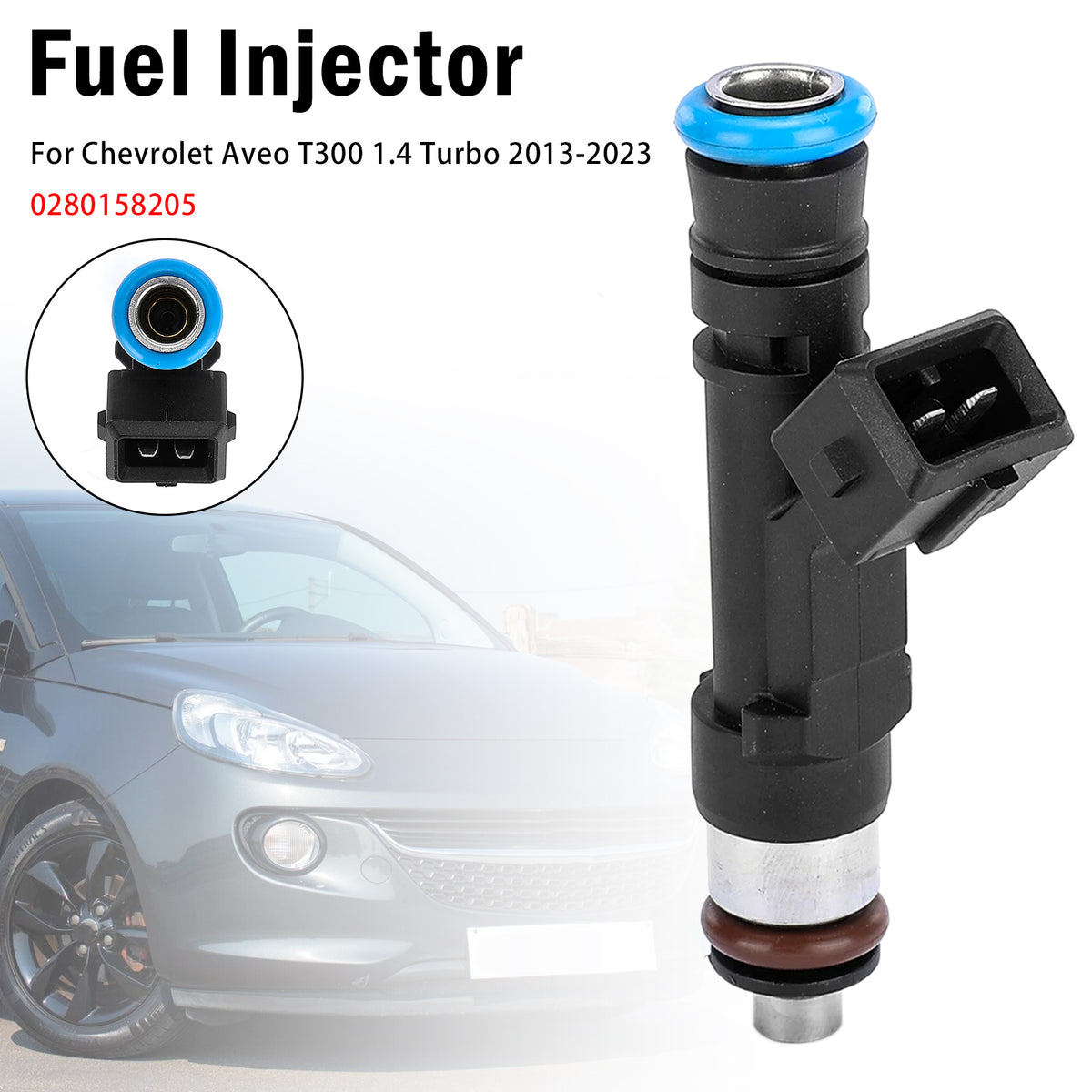 2011-2017 Vauxhall Insignia Mk I A G09 1.4 LPG Petrol Saloon Hatch Estate 1Pcs Fuel Injector 62711 0280158205 Generic