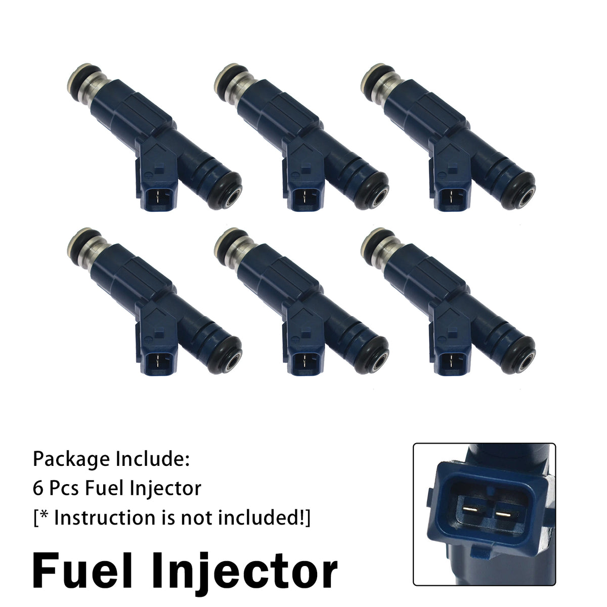 1994-1998 Ford Scorpio 6Pcs Fuel Injector 0280155712 4770392 Generic