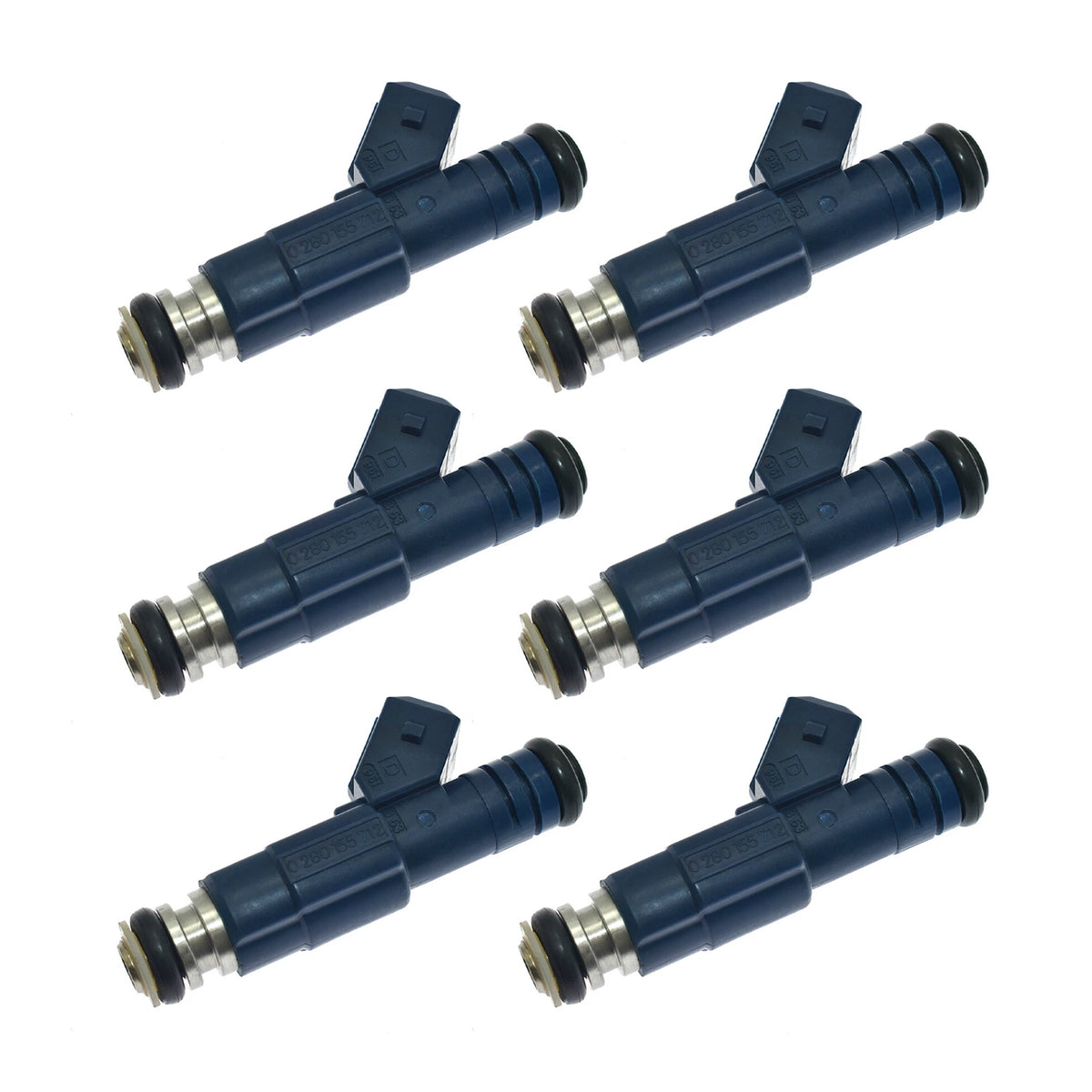 1972-1994 Ford Granada 6Pcs Fuel Injector 0280155712 4770392 Generic